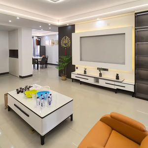 Mesa de Centro Moderna, Simple, Económica y Duradera de Madera Maciza, Mueble para TV Extensible para Salón, para <span class=keywords><strong>Televisores</strong></span> Pequeños - Product Image 3