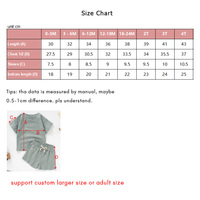 Ensemble de Vêtements pour Enfants et Bébés, Chemise et Short 100% Coton Biologique pour Filles, Fournisseur d'Usine en Gros