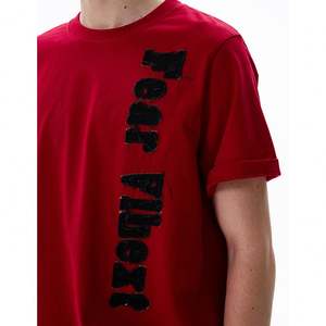 Camiseta bordada personalizada Camiseta personalizada con logotipo Camisetas de manga corta para hombres y mujeres - Product Image 6