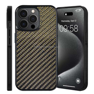 Étui de téléphone en fibre de carbone véritable forgée à 100% + TPU pour <span class=keywords><strong>iPhone</strong></span> 16Pro /15pro Max/15pro//15/14pro/<span class=keywords><strong>14</strong></span>/<span class=keywords><strong>14</strong></span> <span class=keywords><strong>Pro</strong></span> Max, étui en carbone - Product Image 1