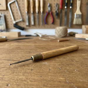 Herramienta para Redondear Alambres, Herramientas para Hacer Joyas, Punta de Acero de 1.8mm, Mango de Madera de Fresno Blanco, Herramienta Manual para Envolver Alambres, Alambres Finos para Orfebrería | GS 120 - Product Image 2