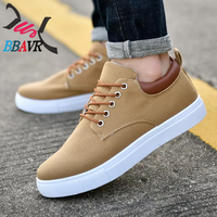 Chaussures en toile pour hommes, modèle 2025, polyvalentes, respirantes, décontractées, basses, pour le travail et le sport, avec semelle en caoutchouc
