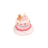 Aimant de réfrigérateur en forme de gâteau simulé, style INS, modèle 029, décoration mignonne pour la maison, ornement alimentaire créatif 3D pour le thé de l'après-midi