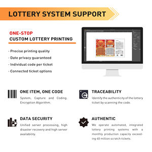 Fabricants de Cartes à Gratter en Gros Cartes à Gratter Personnalisées Véritables Tickets de Loterie Instantanée Tickets de Jeu - Product Image 6