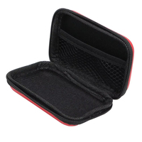 Stock gratuit échantillon stockage de voyage Eva sac chargeur étui pour écouteurs paquet fermeture éclair câble organisateur électronique Eva étui rigide