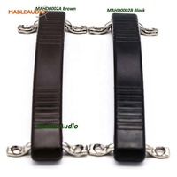 Mable Audio MAHD0002B Poignée d'amplificateur en forme d'os de chien noire de remplacement moulée avec vis