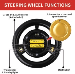 Gran oferta, juego <span class=keywords><strong>de</strong></span> tren <span class=keywords><strong>de</strong></span> ferrocarril eléctrico clásico para montar con <span class=keywords><strong>pistas</strong></span>, juguetes <span class=keywords><strong>de</strong></span> vástago <span class=keywords><strong>de</strong></span> plástico interactivos para interiores para niños alimentados por batería - Product Image 5