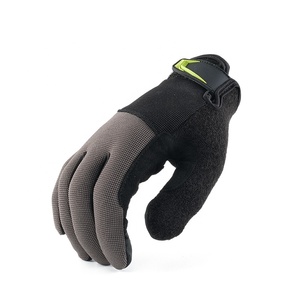 공장 맞춤형 기계 작업용 마이크로 화이버 합성 통기성 원단 방진 작업용 가죽 보호 기계공 장갑 - Product Image 2