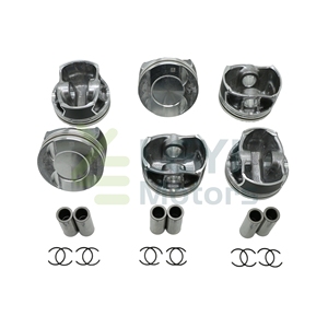 แหวนลูกสูบสภาพใหม่ของ LEYIMOTORS สำหรับ Porsche Panamera 2018- 3.0T 9A710706610 & 9A710706630 84.5MM อะไหล่เครื่องยนต์ - Product Image 1