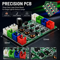 Module de commande d'éclairage de scène à trois couleurs ZhonNa PCB RGB Laser Driver, pièces et accessoires pour équipement laser commercial