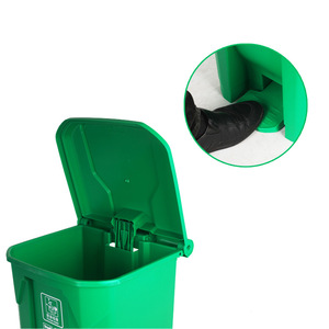 Customized, categorized, pedal-operated trash cans, <b>large</b> size, suitable for outdoor use, commercial use, schools, property - Product Image 2