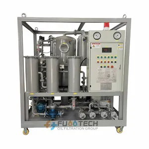 Máquina de regeneración de aceite de transformador completamente automática/máquina de tratamiento de aceite aislante/purificador de aceite de transformador