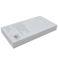 Boîte d'emballage personnalisée en carton pour téléphone, boîte en papier pour accessoires, chargeur USB, câble de date, 50 pièces