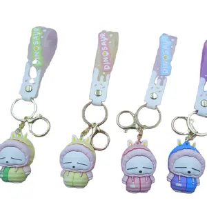 20 years experience source factory custom 3d promotional gifts innovative cartoon keychain OEM Mini cute souvenir keychains