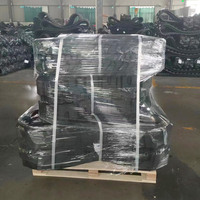 Venta de fábrica, excavadora sobre orugas, pista de goma 400*72,5*76W para Hyundai, R60CR-9