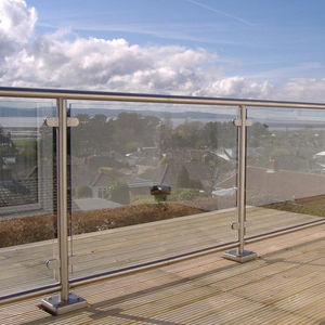 قوالب الدرابزين للأرضيات, درابزين زجاجي على سطح السفينة للدرابزين الخارجي - Product Image 2