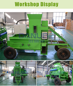 Presse à balles haute résistance multifonctionnelle pour emballage, machine de compression de fibres de coco, machine à balles de fibres de coco et de paille - Product Image 6