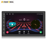 Radio Mobil Flysonic Android 2 Din 7 Inch dengan APP Mirror Link MP5 Layar Sentuh HD Audio Multimedia Pemutar MP5 Mobil