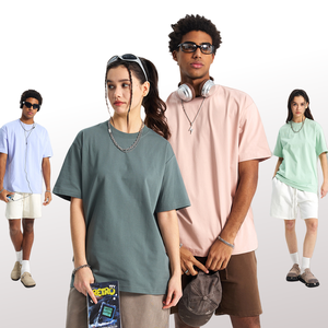 Camisetas Personalizadas de 245 g/m², Camisetas de Hombre y Mujer con Hombros Caídos, Camisetas Vintage Lisas, Tallas Grandes XS-XXL - Product Image 2
