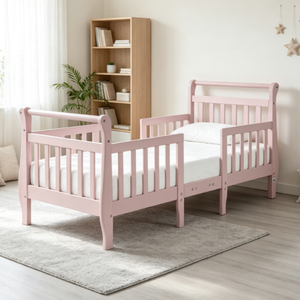 <span class=keywords><strong>Lit</strong></span> bébé moderne en bois <span class=keywords><strong>blanc</strong></span> avec barrières de sécurité, convertible en <span class=keywords><strong>lit</strong></span> <span class=keywords><strong>junior</strong></span>, mobilier de chambre d'enfant en bois massif - Product Image 1