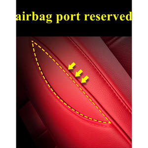 Housse de siège de voiture en PU universelle à prix avantageux, accessoires de voiture - Product Image 3