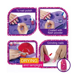 Juegos de maquillaje <span class=keywords><strong>para</strong></span> <span class=keywords><strong>niñas</strong></span>, <span class=keywords><strong>kit</strong></span> de maquillaje <span class=keywords><strong>para</strong></span> <span class=keywords><strong>niñas</strong></span>, juguete de simulación, esmalte de <span class=keywords><strong>uñas</strong></span> - Product Image 2