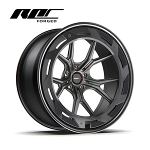 Jantes en fibre de carbone ROC Custom AR-102 Aero+ 19 20 21 22 pouces 5x112 5x114.3 forgées pour Ferrari 296 GTB McLaren 720S Audi RS6 - Product Image 1