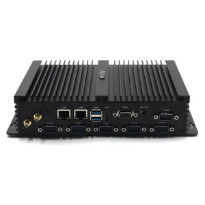 Thin Client Ce-leron J4125 piccola calcolatrice DDR4 Computer con custodia per PC industriale senza ventola