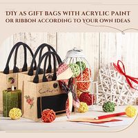 Bolsas de Yute Grandes al por Mayor, Naturales y Recicladas, Personalizables con Logotipo Impreso, Ecológicas y Reutilizables para Compras