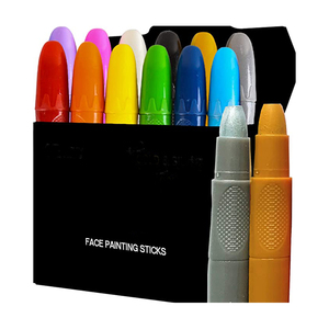 สีเทียนแท่งสำหรับแต่งหน้าเด็กในวันฮาโลวีน แบบขี้ผึ้งนุ่ม ปรับแต่งได้ ใช้ได้ทั้งตัวและใบหน้า - Product Image 1