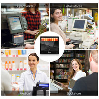 Eyoyo – Scanner de codes-barres avec câble USB, pour tablette, PC, ID de produit, vérification du prix, Code 1D, 2D, QR, pour livre, magasin de détail, bibliothèque, Shopify