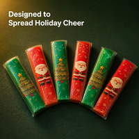 Barre de beurre souple imprimée sapin de Noël, à récupération lente, super douce, anti-stress, jouets squishy OEM ODM