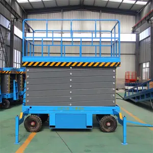 Stock Available 12m Movable Hydraulic Electric Scissor Lift