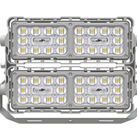 Projecteur LED modulaire à garantie de 7 ans, 30-400W SMD7070 IP66, éclairage extérieur pour stade/tunnel, mât haut, 2700-5000K CRI70 50000h