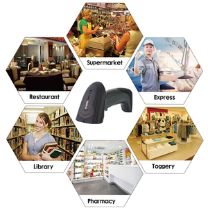 Chất lượng cao Công Nghiệp Đầu đọc mã vạch cầm tay gồ ghề 2D QR mã <span class=keywords><strong>Scanner</strong></span> với Z8 đứng - Product Image 6