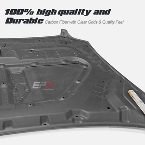 Nouveau capot avant en fibre de carbone noir pour Genesis GV70 2023, type EPA - Product Image 5