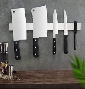 Support de bloc de couteaux magnétique mural et durable en acier inoxydable Support de bande magnétique auto-<span class=keywords><strong>adhésif</strong></span> pour barre de cuisine - Product Image 6
