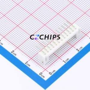 ZX-PH2.0-12PWZ Wire-to-Board Pin Header Bent Lead Through Hole,P=2mm Connector 1x12P 2mm Right Angle Insert PH - Product Image 2