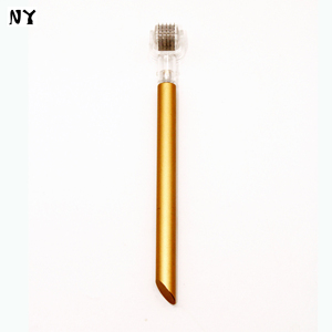 Rouleau de Derma de Microneedling en titane de marque privée 105 broches pour la <span class=keywords><strong>repousse</strong></span> des <span class=keywords><strong>sourcils</strong></span> - Product Image 2