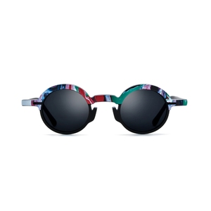 Lunettes de soleil rétro rondes à monture intégrale, verres miroir, protection UV 100%, style décontracté pour femmes adultes - Product Image 5