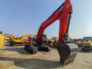 รถขุดมือสอง Doosan DX345 ขนาด 34 ตัน 35 ตัน รถขุดไฮดรอลิกแบบตีนตะขาบ  ประสิทธิภาพสูงสำหรับงานก่อสร้าง พร้อมหัวเจาะ Daewoo - Product Image 4