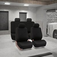 Housse de siège auto 9 pièces, toutes saisons, universelle, polyester haute qualité, protection complète, style professionnel, ensemble complet pour l'intérieur