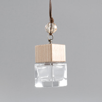 Rafraîchisseur d'air pour voiture Bouteille en verre vide 8ml Mini bouteille diffuseur pour voiture
