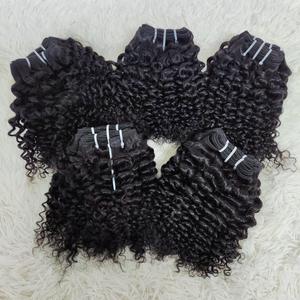 Letsfly Envío Rápido Cabello Humano Brasileño Afro Rizado, Extensiones de Cabello Natural Remy 9A - Product Image 5