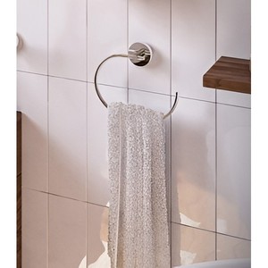 SERIE NEXO - PORTE-SERVIETTES À ANNEAU EN CHROMÉ - Product Image 1