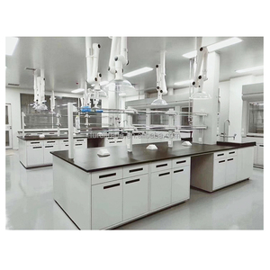 Nội Thất Phòng Thí Nghiệm Y Tế Bàn Đảo Sinh Học Điện Tử Ghế Làm Việc Với Bồn Rửa - Product Image 4