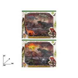 Colección de Dinosaurios 34x27x4 Cm Juego de Figuras de Animales Prehistóricos para Niños de 3+ Años - Product Image 1