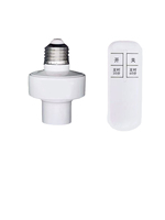 KaiYi KY-DT01 China E27 Set Lampu Kontrol Jarak Jauh Nirkabel Sistem Rumah Pintar Sakelar Timer Pintar Jangkauan 30m Sistem Kompatibel