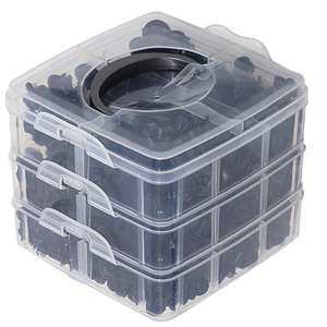 Kit de sujetadores de plástico para coche, Clips de retenedor de tamaño Regular para Panel de puerta, Clip embellecedor, hebilla de guardabarros de parachoques, remaches de coche, 620 Uds. - Product Image 1