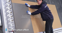 Routeur CNC vertical haute rigidité 2100x4000mm, monomoteur, système de contrôle SynTEC, moteur PLC YASKAWA pour la découpe de l'aluminium et du bois